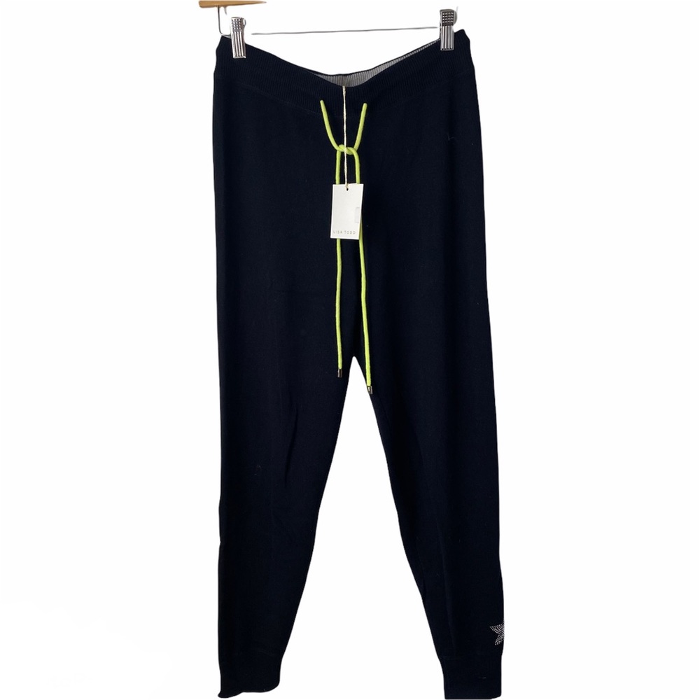 Lisa Todd 100% Cashmere Jogger Sweats Pants